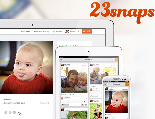 23snaps: Share Family Photos | Online Baby Book | Family Albums